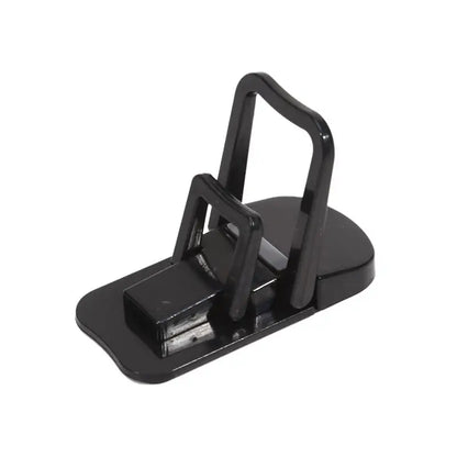 2PCS Mini Foldable Laptop Stand Portable Computer Keyboard Riser with 2 Adjustable Angles Self-Adhesive Invisible Notebook Stand