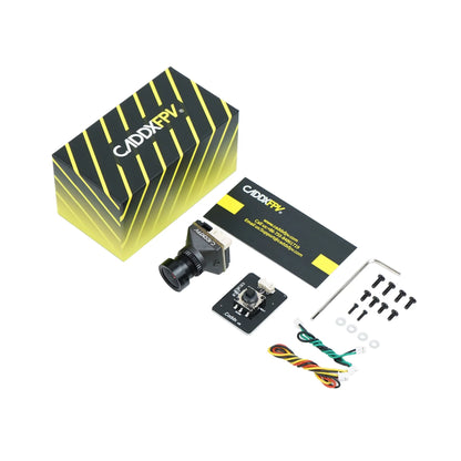 CADDX Ratel Pro FPV Camera Blacklight Analog Camera 1500tvl 16:9/4:3 NTSC/PAL FOV125° Night Camera For RC Freestyle Racing Drone