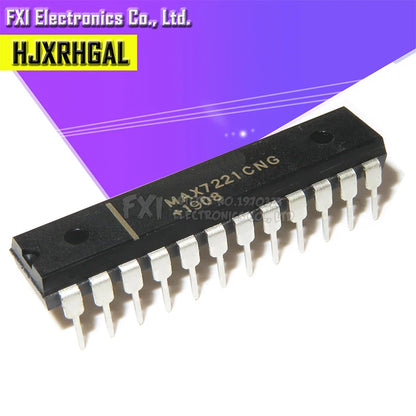 5PCS MAX7219CNG MAX7219 MAX7221CNG MAX7221 DIP-24 DIP24 DIP New