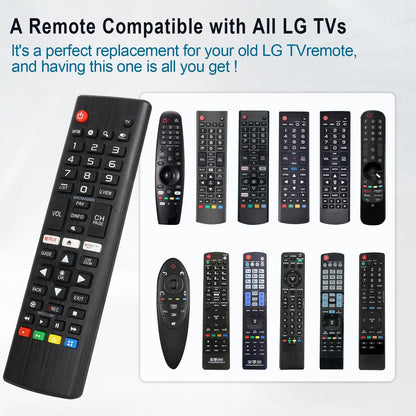 Universal 替换 Remote Control for All L-G Oled 3D Thinq Lcd, Led, Oled Smart Tvs for Akb 75095307   Akb 75375604   Akb 74915313