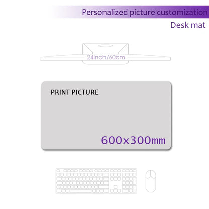 Custom Playmat 1200x600 Mouse Pad Playmat ,Custom Image Tabletop Gaming Deskmat, Custom Game Mat Printing HD,Personalized Gifts