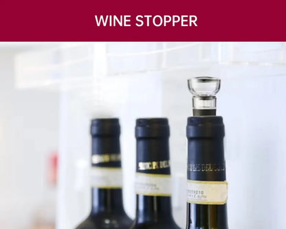 Electric Automatic Wine Opener Set Multifunction Red Wine Pourer & Stopper Ins Style Bottle Opener Gift Set for Home & Kitchen