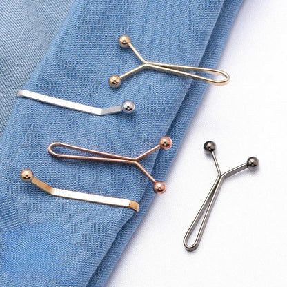 10pcs Invisible Metal Waist Clips Adjustable Button Clips for Jeans and Clothes Tightener with Hidden Design