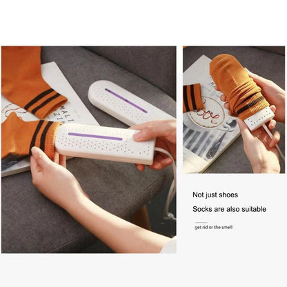 Electric UV Shoe Dryer Boot Warmer Shoe Boot Dryer Eliminate Odor Fast Drying Boot Deodorizer Multifunction Household Shoe Dryer