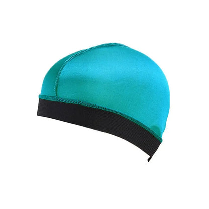 Men Pure Color Caps Durag Hats Bonnet Elastic Breathable Wave Caps Polyester Multicolor Durag Cap Men Outdoor Wave Caps