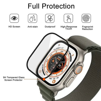 1/2/3/4/5PCS Screen Protector For Apple Watch Series 10 9-8-7-6 5 Se 42-46mm ultra2 49mm 41mm-45mm-40mm-44mm 3D Film Accessories