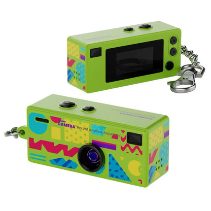 Magecam Thumb Keychain Camera 0.96inch Mini Action Camera Retro Support Memory Card 1080P Very Small Camcorder Video Recorder