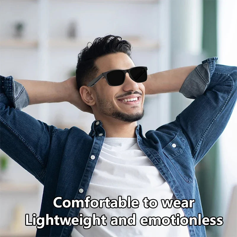 XIAOMI Smart Glasses Remote Control Touch Photo Camera Translator Voice Assistant Adults Sunglasses Wireless Bluetooth Glasses