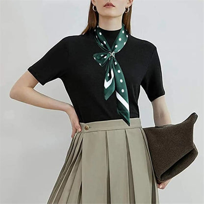 X-Shaped Scarf Clips - Elegant Silk Scarf Buckle Rings for Shawl T-Shirt Hem, Multi-Functional Fashion Clips for Women