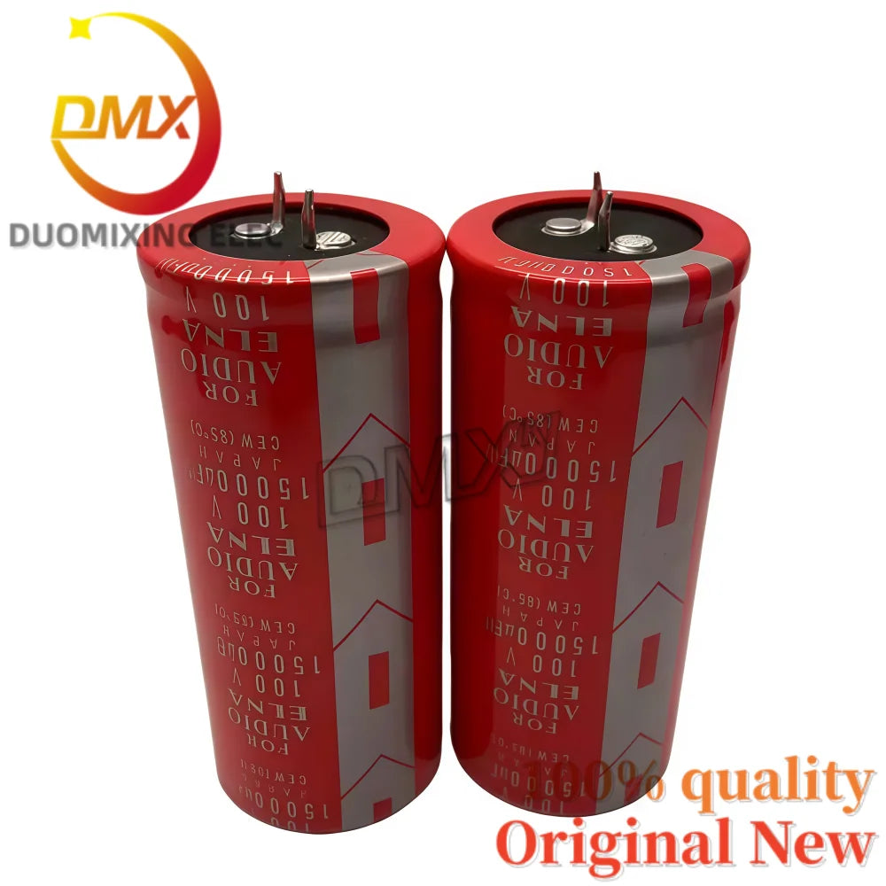 2Pieces/LOT Red robe 15000UF 80V 10000UF 22000UF 50V 63V 100V 35*70MM High quality Audiophile power amplifier filter capacitor