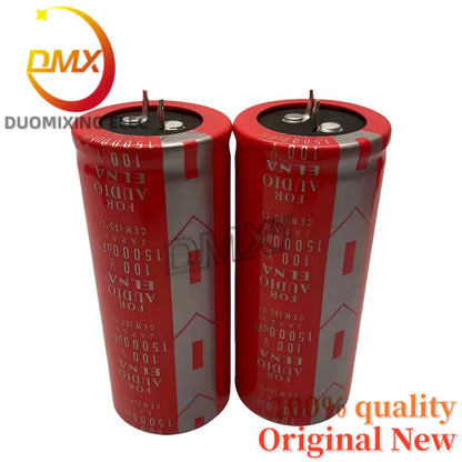 2Pieces/LOT Red robe 15000UF 80V 10000UF 22000UF 50V 63V 100V 35*70MM High quality Audiophile power amplifier filter capacitor