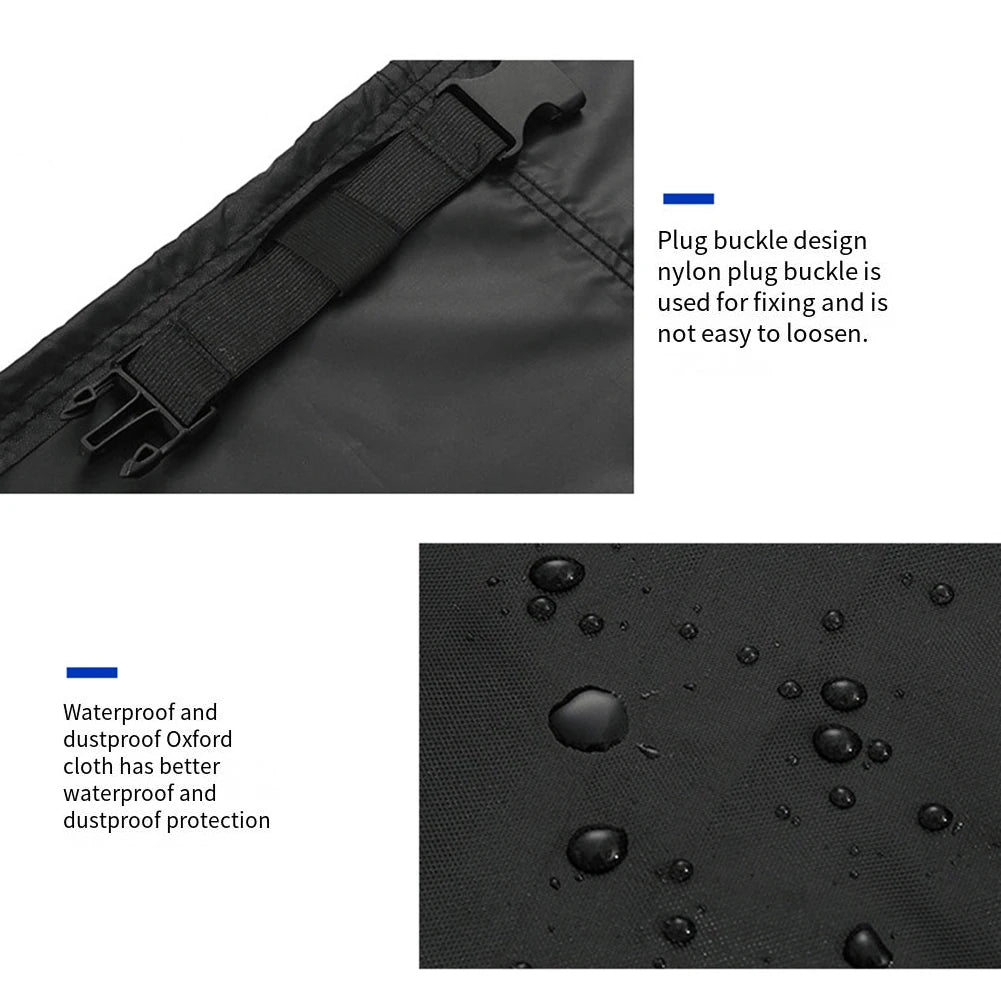 Weatherproof Dust-proof Outdoor TV Cover Black 22-24'' 30-32'' 40-42'' 46-48'' 50-52'' 55-58'' 60-65'' 70-75'' Protect TV Screen