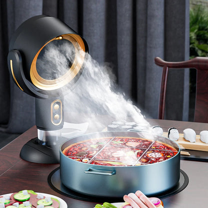 Portable Desktop Range Hood Cleaner Air Adjustable Ventilator Big Suction For Smoking Home Kitchen BBQ hot pot Smoking Machine