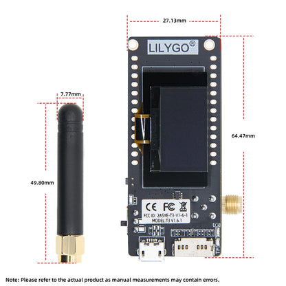 LILYGO® TTGO LoRa32 V2.1 & T3 V1.6.1 Development Board 433/868/915Mhz ESP32 LoRa 0.96 Inch OLED Bluetooth WIFI Wireless Module