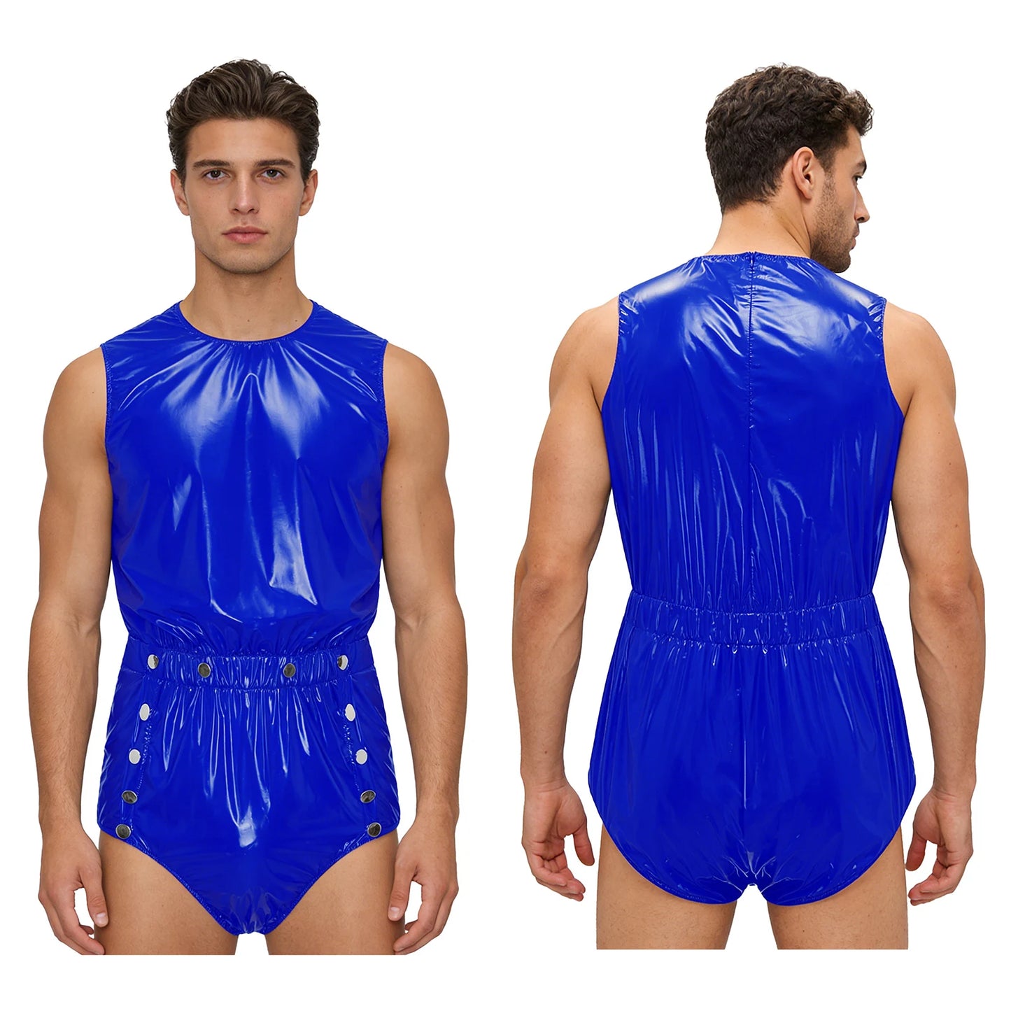 Men Women Waterproof Bodysuit Washable Leak-proof Diaper Cover Swimwear Clubwear Elderly Alzheimer Bedridden Adaptive Clothing