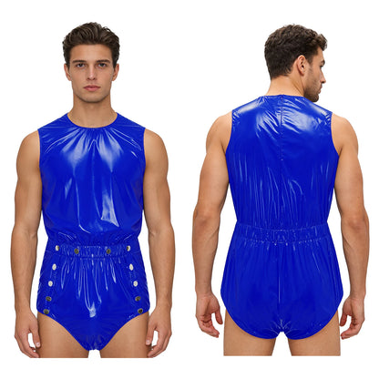 Men Women Waterproof Bodysuit Washable Leak-proof Diaper Cover Swimwear Clubwear Elderly Alzheimer Bedridden Adaptive Clothing