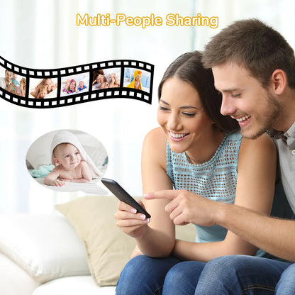 5 Inch Baby Monitor 3x Zoom PTZ Cam APP+monitor Dual Control WIFI Electronic Baby Sitter Two Way Audio Night Vision Baby Phone