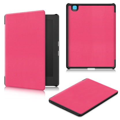 Leather Case for KOBO AURA  H2O EDITION 2 6.8 Inch eReader Funda Capa Slim Folio Magnetic Auto Wake Sleep Ebook Print Book Cover
