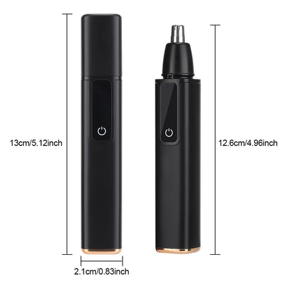 Electric Nose Hair Clipper Rechargeable Automatic Shaving Nose Trimmer Unisex Professional Washable Painless Nose Hair Trimmer