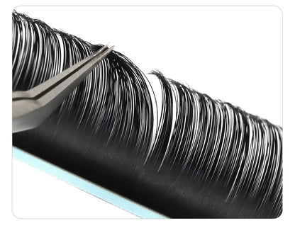 AGUUD Matte Black Individual Eyelash Extension Professional Volume Korean PBT Cashmere Lash Extension Tray Classic Lashes Cilios
