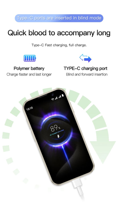 SOYES XS18 Pro 3.0" Mini Smartphone 2GB RAM 16GB ROM Facial Recognition Android9.0 Dual SIM Standby 1000mAh 3G Network Phone