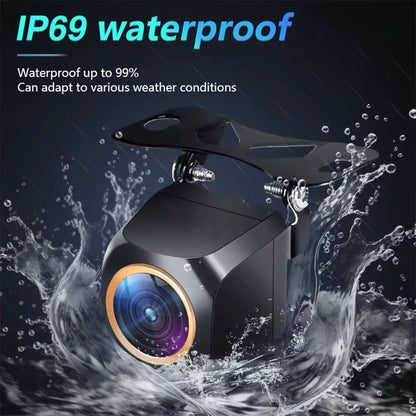 GcPaSr AHD 1920x1080P Car Rear View Camera 200° Fisheye Golden Lens Full HD Night Vision Vehicle back Car reversing Front Camera