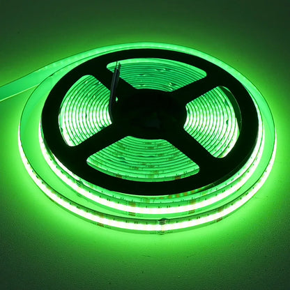 5M 10M 20M COB RGBW RGBWW LED Strip 24V Flexible Color Changing Dimmable Room Liner Light Home Decor 2.4G RF Remote Control Kit