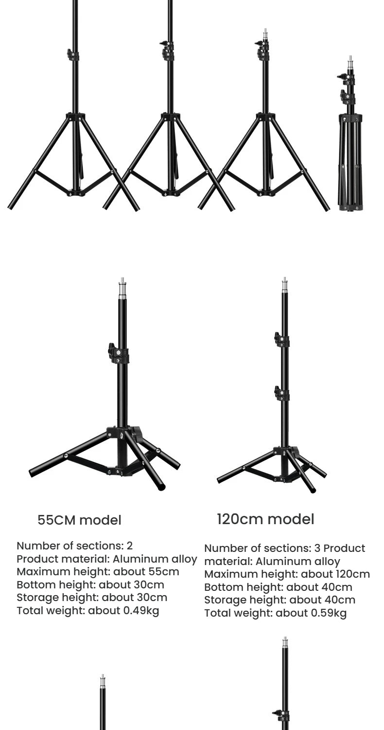 PHONEPACE  Foldable Tripod Stand - Projector Camera Mobile Phone Computer Notebook Holder Durable Stable Base