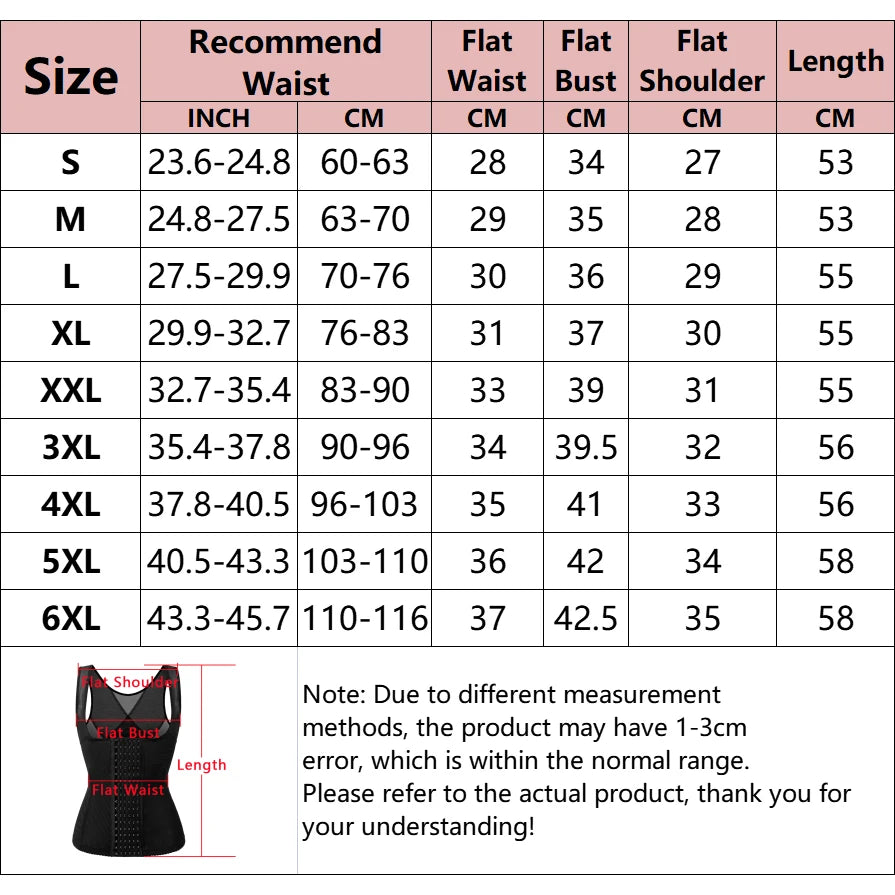 Slimming Underwear Corset Vest Shapewear Body Modeling Straps Waist Trainer Belly Compression Shaper Tank Tops Fajas Girdles