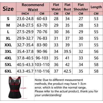 Slimming Underwear Corset Vest Shapewear Body Modeling Straps Waist Trainer Belly Compression Shaper Tank Tops Fajas Girdles