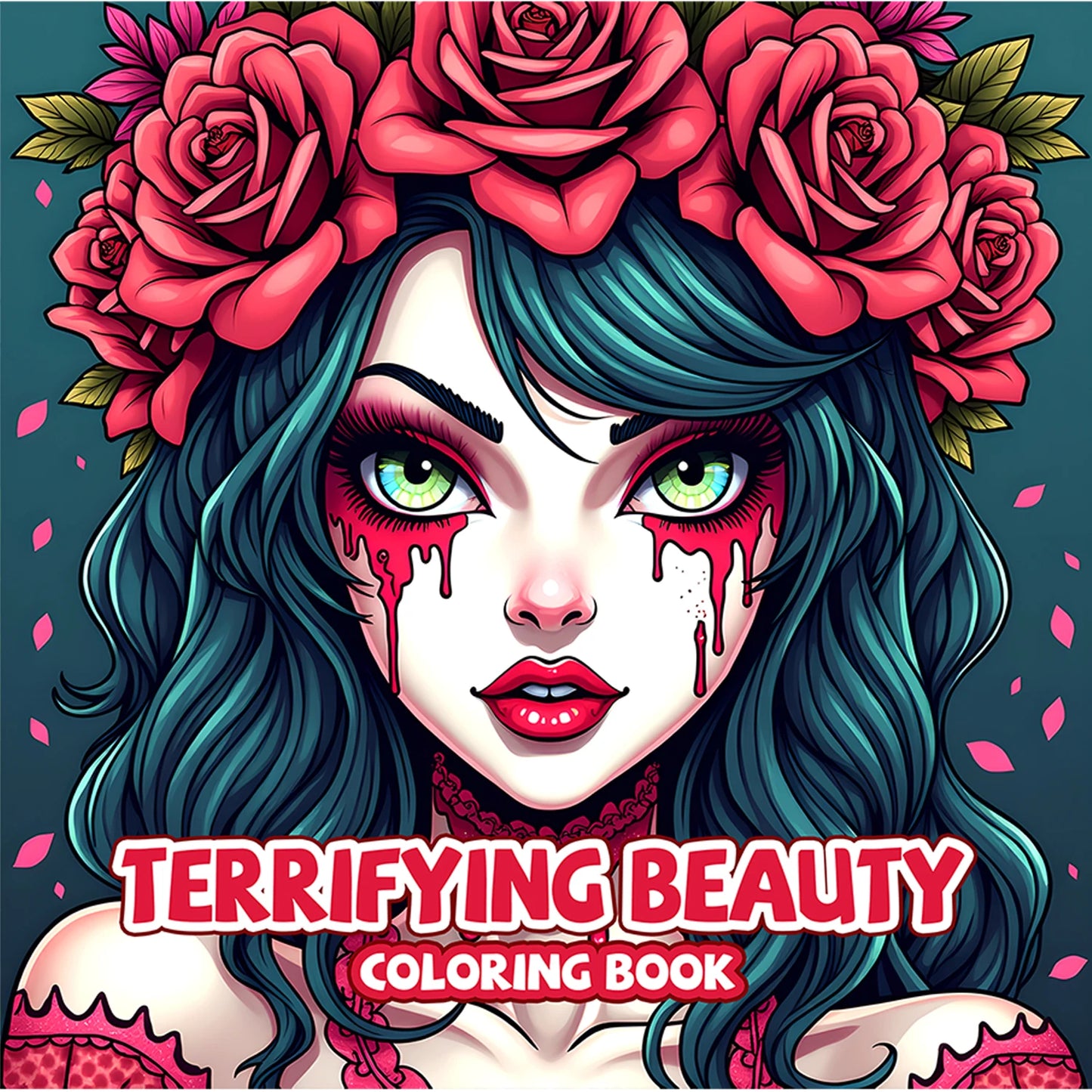 Mushroom World Coloring Books Gift For Birthday Party 20 Page Relieve Stress Kill Time Graffiti Painting Drawing Art Book