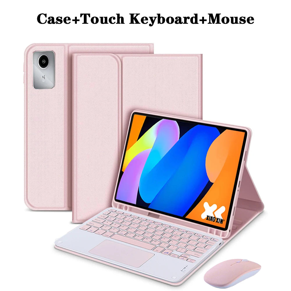 Tablet Case for Lenovo Xiaoxin Pad 11 lnch 2024 2025,Detachable  Keyboard Case for Lenovo Tab M11 / Idea Tab 11" with Pen Slot