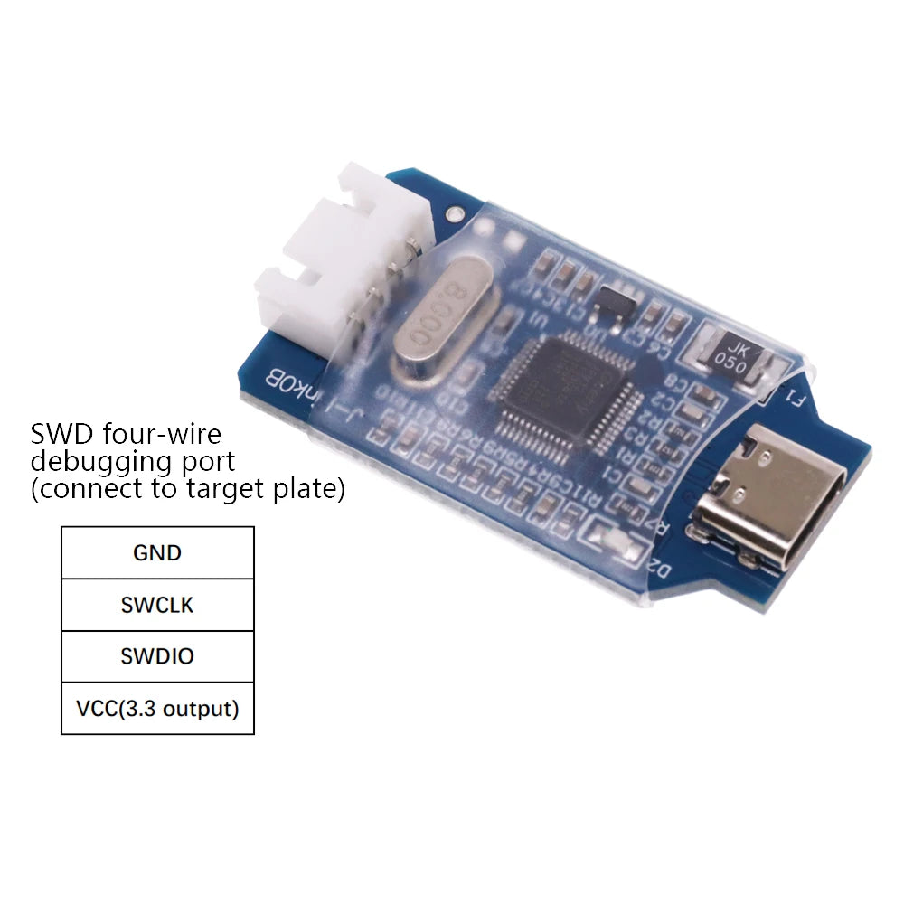 OB ARM Emulator Debugger Programmer Simulation Downloader Replace V8 SWD M74 STM32 download for Arduino J-Link TYPE-C USB