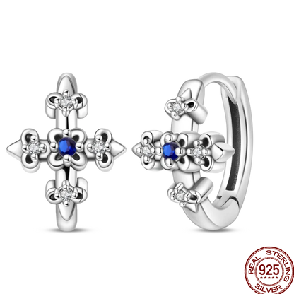 Hot Sale 925 Sterling Silver Spring Zircon Sunflower Stud Earrings For Women 2023 Trending Fashion Jewelry mother's day gift