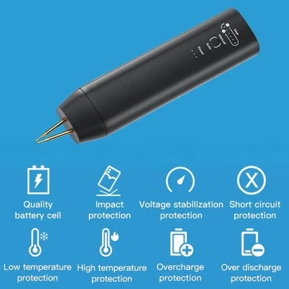 HOMEFISH Portable Spot Welder DIY Handheld Spot Welding Machine 11 Gears Adjustable Energy Storage Spot Welding