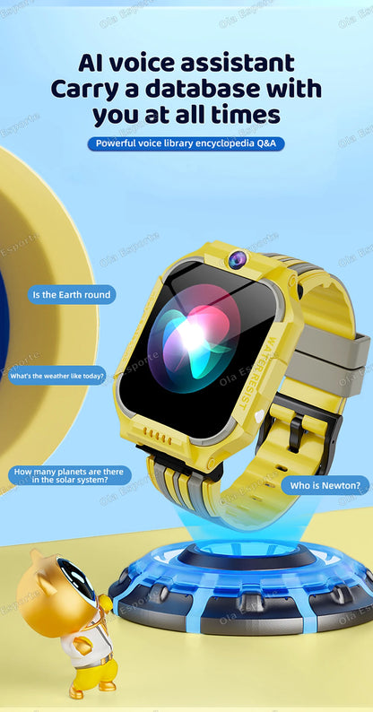 New Kids 5G Smart Watch SOS GPS+BDS/GLONASS Location Phone Call Camera Child Smartwatch 1.83 Inch WIFI Waterproof For Watch Gift