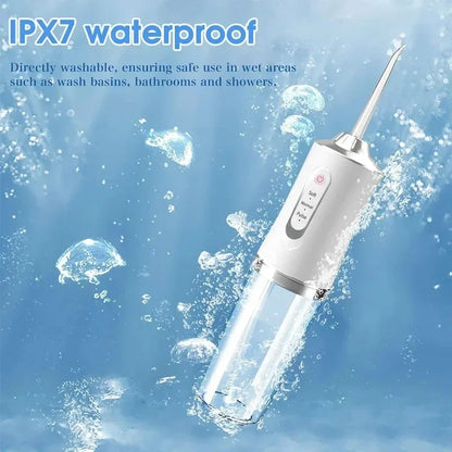 Pro Dental Oral Irrigator Flosser Removal Cleaning Wireless Brush Ipx7 Store Water Floss Irigator Waterpick For Tooth Mouth