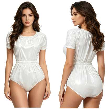Men Women Waterproof Bodysuit Washable Leak-proof Diaper Cover Swimwear Clubwear Elderly Alzheimer Bedridden Adaptive Clothing