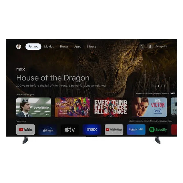 100 Inch Smart TV 8K Ultra HD MINI LED Google TV Variable Refresh Rate VRR Up To 120Hz Professional Home Cinema Gaming Screen