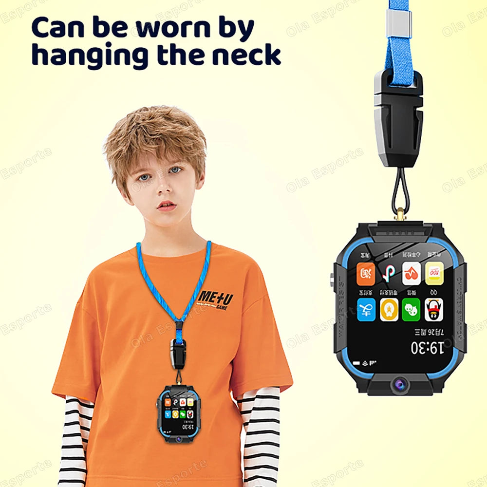 New Kids 5G Smart Watch SOS GPS+BDS/GLONASS Location Phone Call Camera Child Smartwatch 1.83 Inch WIFI Waterproof For Watch Gift