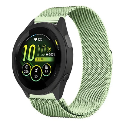 20mm 22mm Magnetic Milanese Strap for Garmin Forerunner165 55 645 265 965 255/Active 5/Vivoactive Comfortabe Band Garmin Venu 3