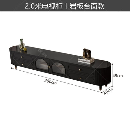 Vertical Vintage Tv Table Wood Heavy Luxury Design Tv Stand Living Room High End Muebles Para El Hogar House Accessories