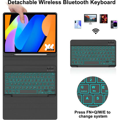 Tablet Case for Lenovo Xiaoxin Pad 11 lnch 2024 2025,Detachable  Keyboard Case for Lenovo Tab M11 / Idea Tab 11" with Pen Slot