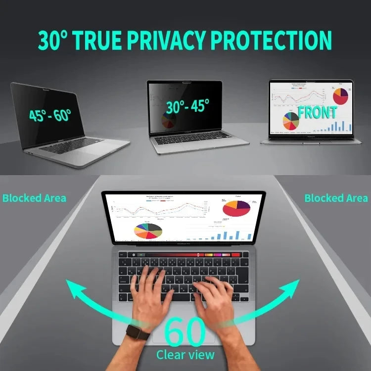 Anti-spy Privacy Film For Laptop 14 15.6'' (16:9) Screen Protector Notebook PC Computer Anti-peep Filter Matte Anti-Glare Film
