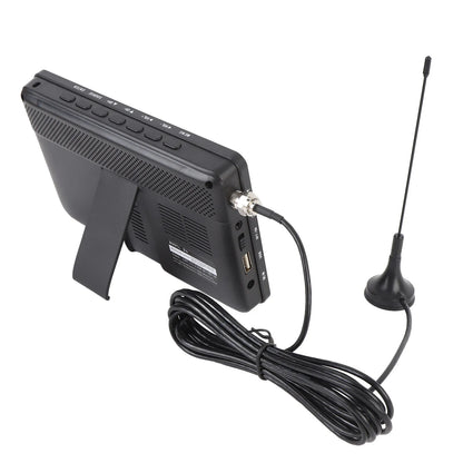 6 Inch Portable Digital ATSC TV ATSC  Digital TV Multi Formats Support High Sensitivity Tuner with Remote Control for Car