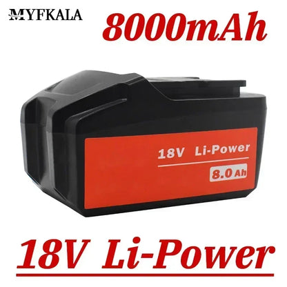 For Metabo 18V 4.0-9.0Ah Battery Power Tools Drill Driver Wrench Hammer Grinder for Metabo 18VBattery Asc30 Asc55 625592000