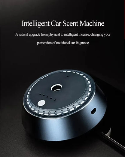 Car Diffuser Portable USB Rechargeable Scent Diffuser Ultrasonic Fragrance Oil Aroma Diffuser Car Air Freshener