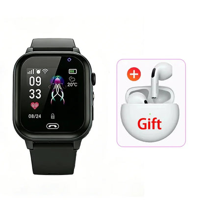 2026 Lenovo Kids Smart Watch SOS GPS Location Tracke Sim Card Call Child SmartWatch Camera Waterproof Watch Gift For Ios Android