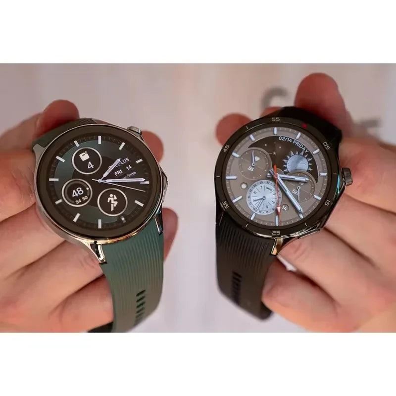 2025 New OnePlus Watch 3 Global Version Smart Watch 1.50 inches AMOLED 32GB Memory Snapdragon W5 Wear OS by Google NFC IP68 5ATM