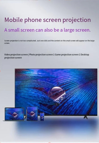 4K LCD Smart TV,17-inch to 100-inch Home TV,Hotel TV,High-definition Screen,Wi-Fi-enabled Smart TV  Entertainment and Streaming